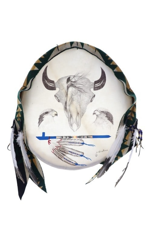 Crow Nation Aps?alooke War Shield by I. Lion Shows (1 of 7)