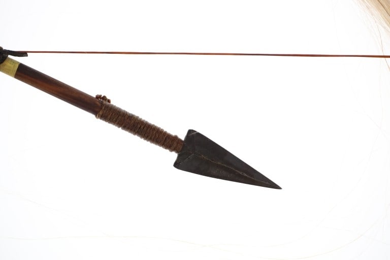 Apache Carl Pierce Bow and Arrows Wall Hanging - 7