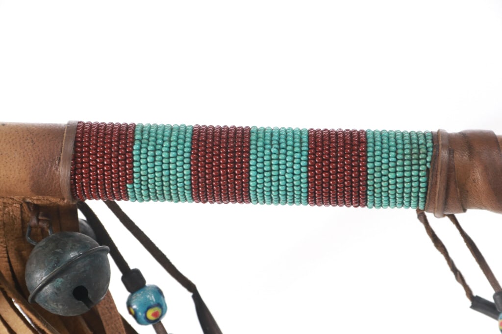 Chippewa/ Cree Many Trails Turtle Dancing Stick - 10