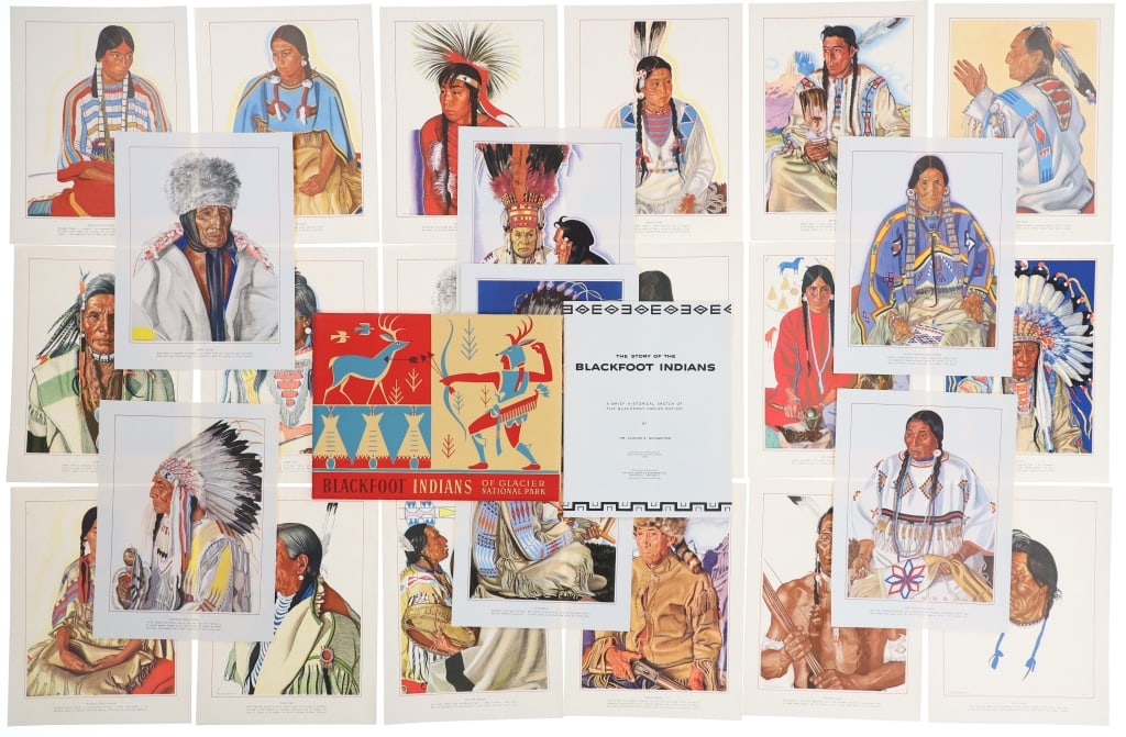 Blackfoot Indians of Glacier Winold Reiss 2nd Ed. (1 of 6)