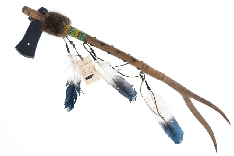 Leonard & Laurie Many Trails Antler Tomahawk (1 of 12)