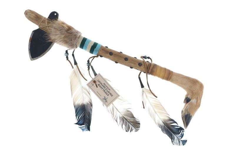 Leonard & Laurie Many Trails Deer Foot Tomahawk (1 of 7)