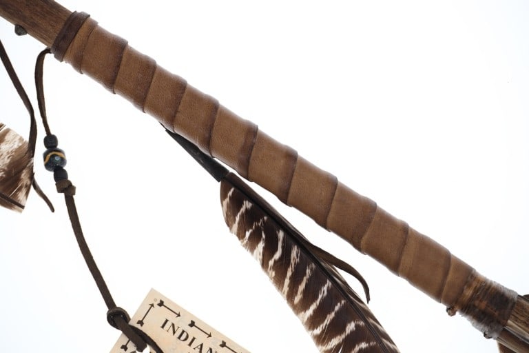 Chippewa Cree Many Trails Beaded Throwing Arrows - 16