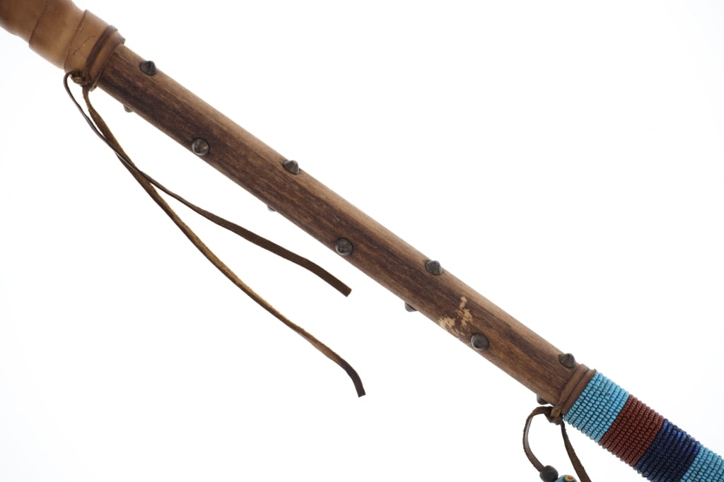 Chippewa Cree Many Trails Beaded Throwing Arrows - 5