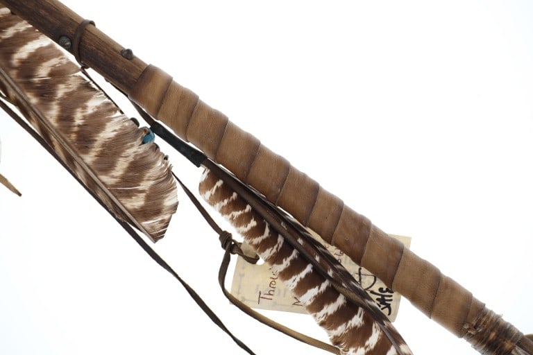 Chippewa Cree Many Trails Beaded Throwing Arrows - 8