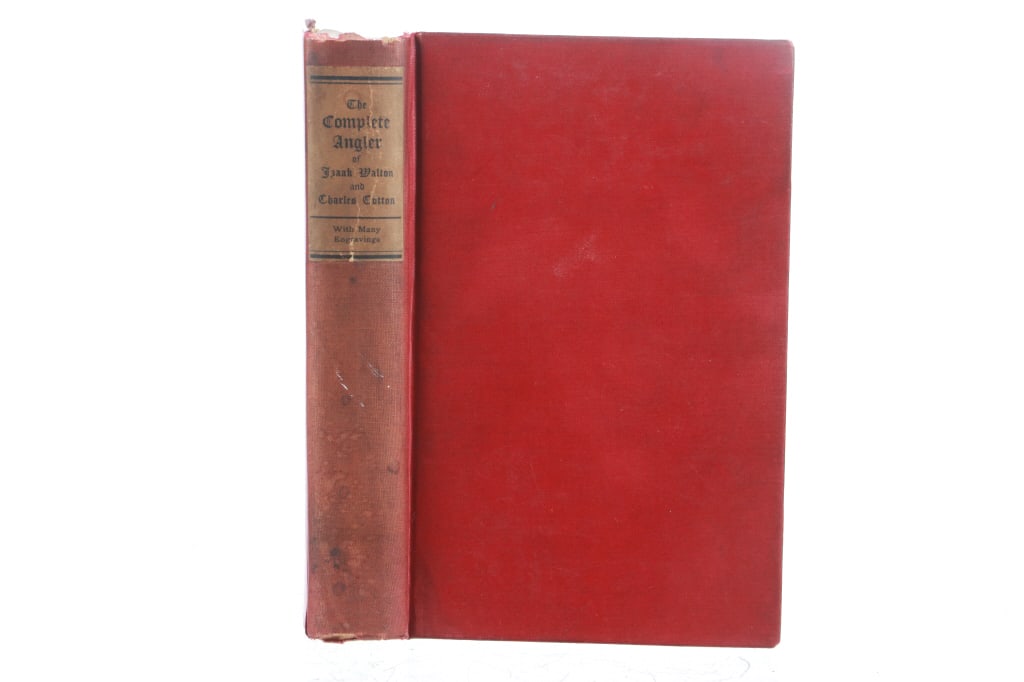 Rare 1824 "Complete Angler", Izaak Walton (1 of 9)