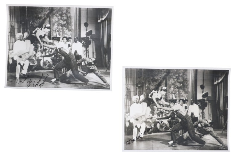 Frankie Manning Signed Identical Photos (2) (1 of 5)