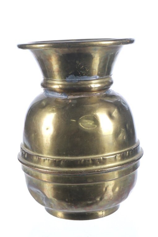 Brass Chewing Tobacco Spittoon Early 1900s (1 of 6)