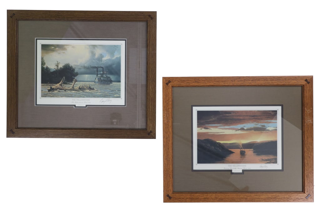 Gary R. Lucy Yellowstone Artwork in Mission Frames (1 of 18)