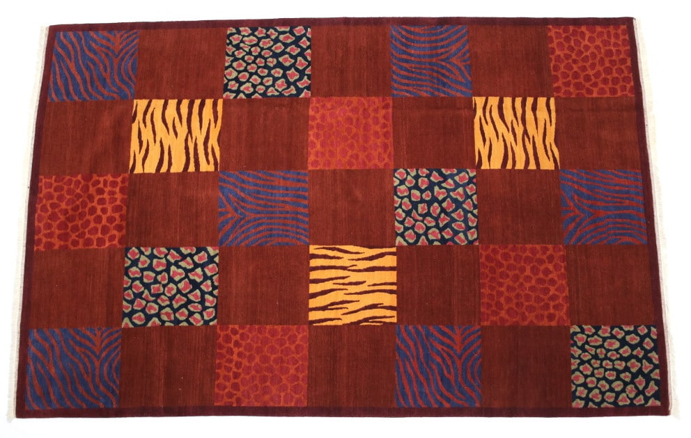 Nepalese Wool Hand Knotted Fine Weave Area Rug (1 of 17)