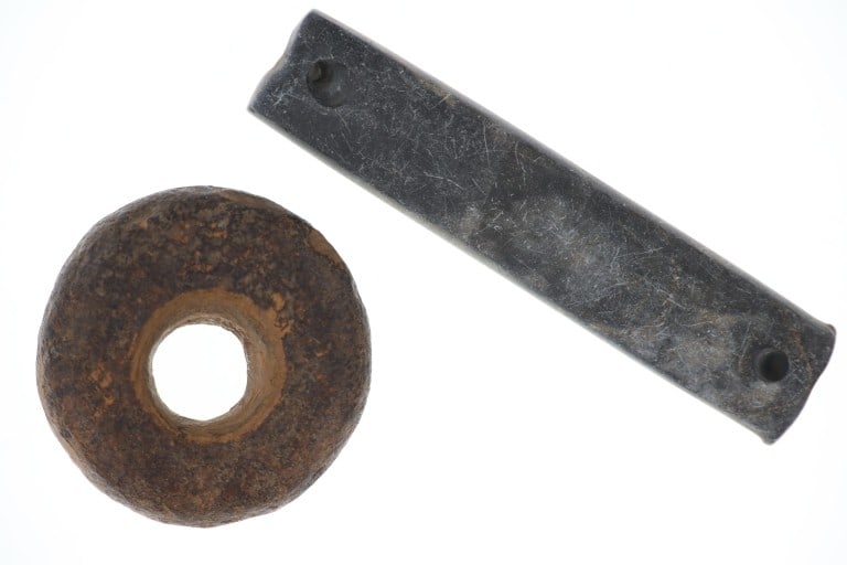 Prehistoric Kentucky River Valley Fishing Weights (1 of 8)