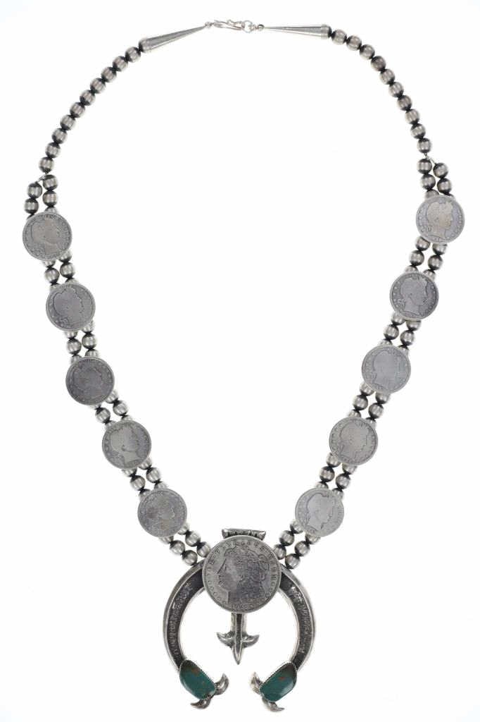 ca. 1950's Navajo Silver Dollar Squash by H. Davis: TBA
