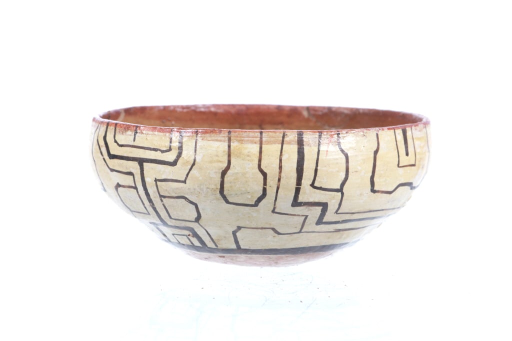 Shipibo-Conibo Pre-Columbian Pottery Bowl 800CE (1 of 6)