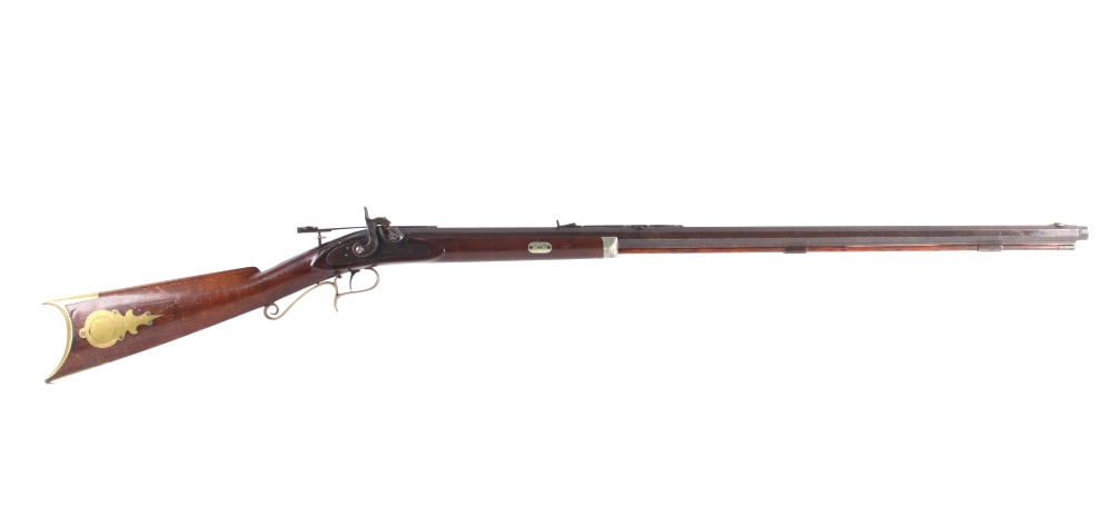Half Stock Kentucky .34 Cal Percussion Cap Rifle (1 of 18)