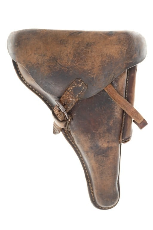 Schambach & Co. Leather Luger Holster Berlin 1916 (1 of 6)