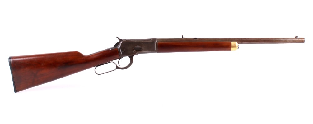 Winchester Model 1892 .32-20 (WCF) Rifle ca. 1899: This lot features a great example of a Winchester Model 1892 lever action rifle chambered in the respected .32-20 W.C.F. (Winchester Center Fire) caliber. This rifle was manufactured in 1899. The rifl