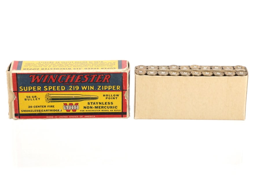 Winchester Super .219 Win. Zipper Hollow Point Box (1 of 16)