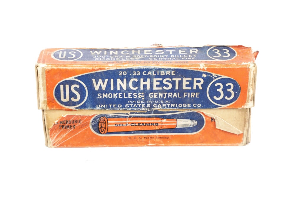 Winchester .33 Calibre Central Fire Cartridges (1 of 18)
