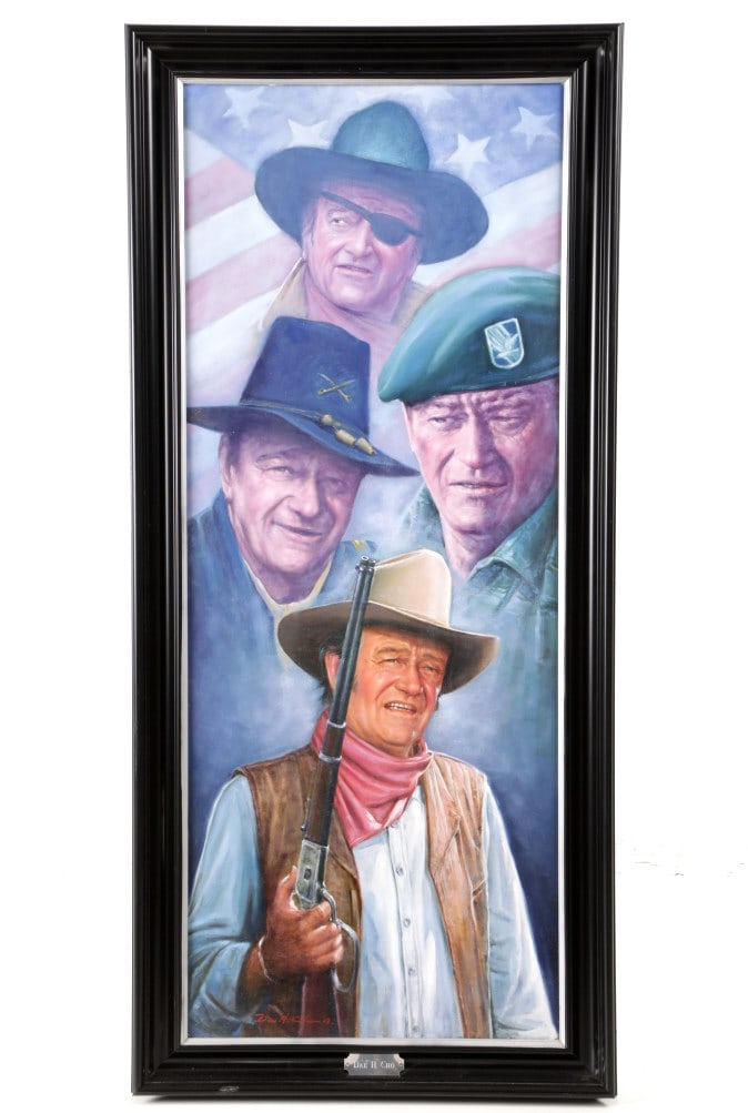 Ex-Estate Dae H. Cho Commissioned John Wayne (1 of 19)