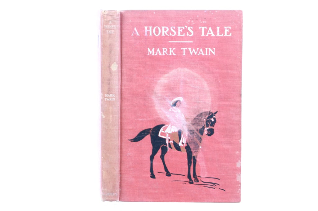 1907 1st Edition Mark Twain "A Horse's Tale": Featured in this lot is a 1907 First Edition, "A Horse's Tale" by Mark Twain. "A Horse's Tale", one of Mark Twain?s lighter writings is a story about different perspectives on life, mainly from the