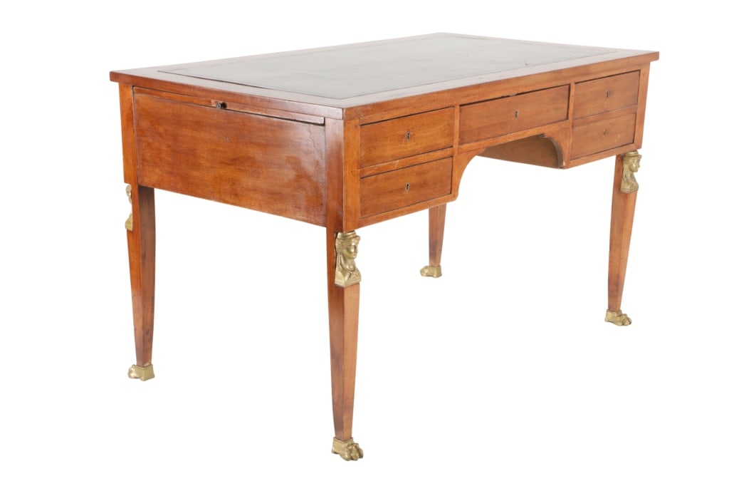 19th-C. French Empire Directoire Partners Desk (1 of 20)