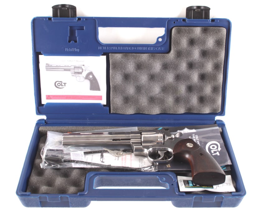 Colt Python .357 Mag Double Action Revolver & Box - 18
