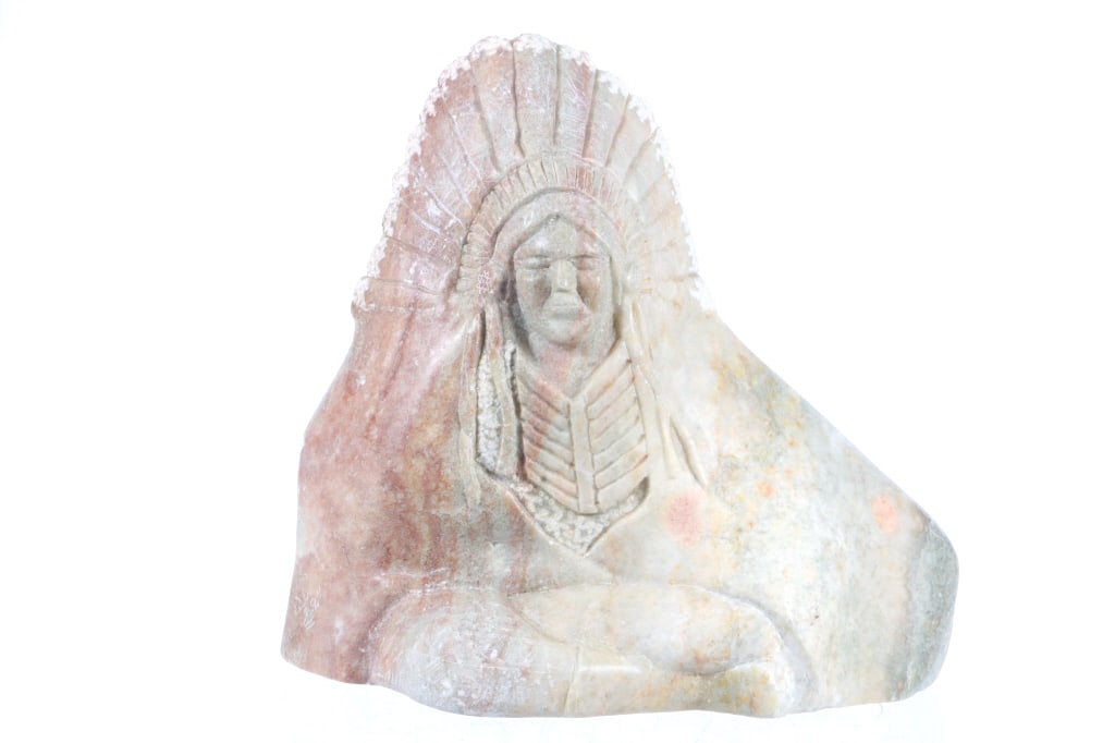 Navajo Din? Kevin Cambridge Hand Carved Alabaster (1 of 10)