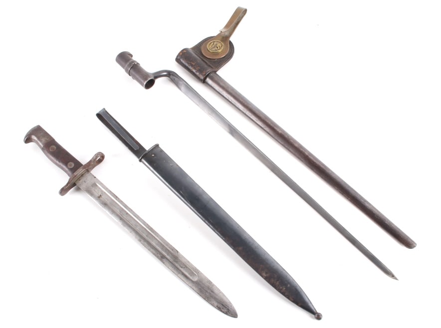 US Springfield M1873 .45-70 & 1896 Krag Bayonets (1 of 13)