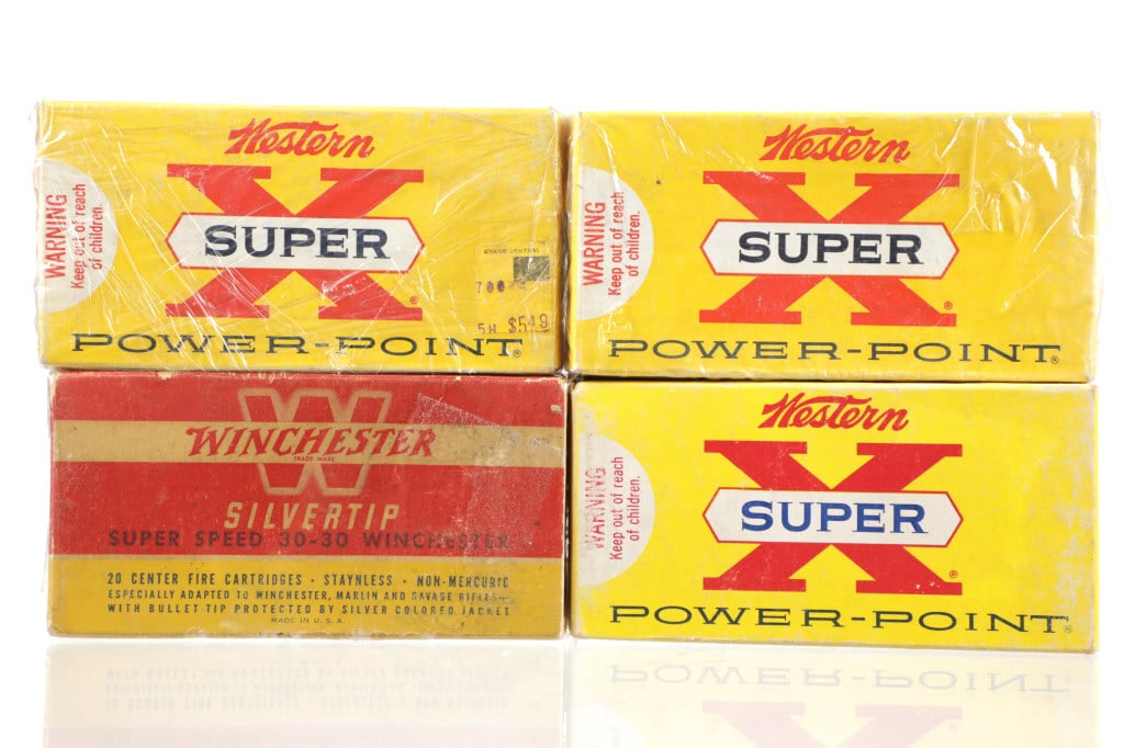 Vintage Winchester Silvertip & Western 30-30 Ammo (1 of 19)
