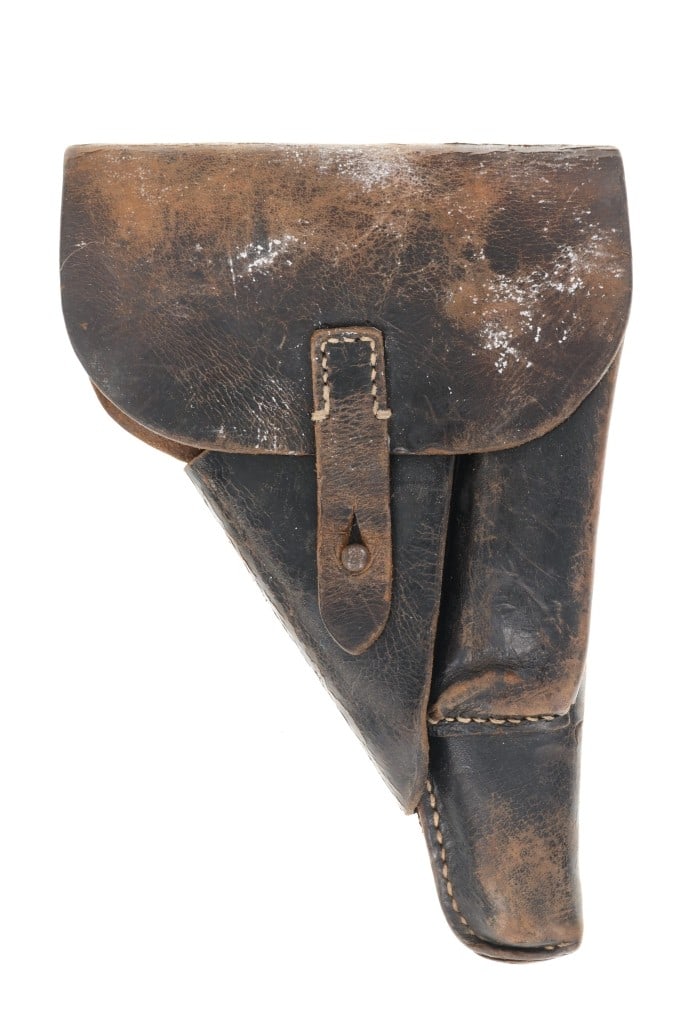 Karl Hauser WWII Era German Luger Leather Holster (1 of 5)