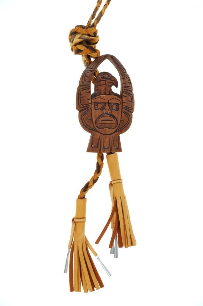 ca. 1930-50's Haida Thunderbird Medicine Man Bolo (1 of 4)