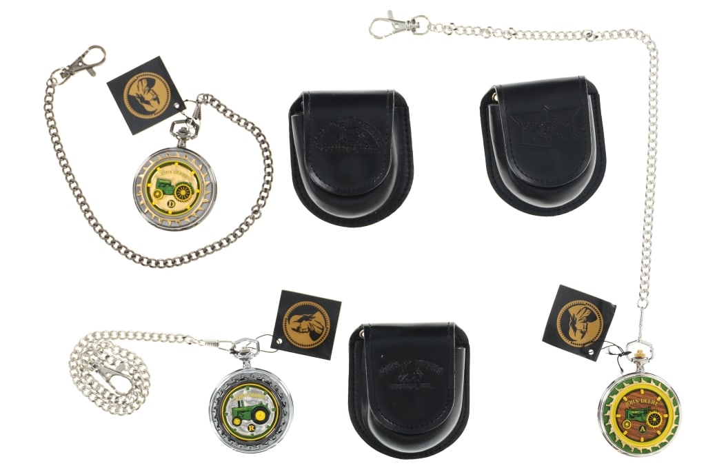 John Deere Franklin Mint Pocket Watches (3) (1 of 19)