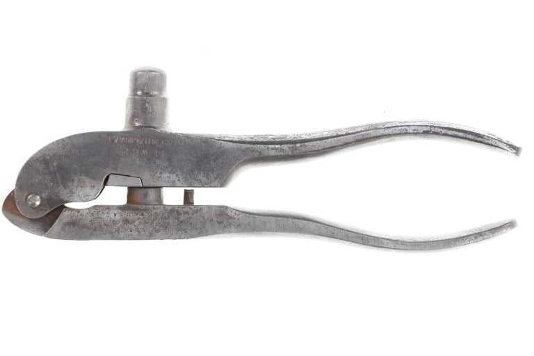 Winchester Rep. Arms Co. 44 W.C.F Reloading Tool: Featured in this lot is this Winchester Rep. Arms Co. 44 W.C.F. reloading tool circa 19th century. The reloading tool is a 44 W.C.F reloader that shows patent dates of Oct 20, 1874 and Nov. 7, '82. Wi