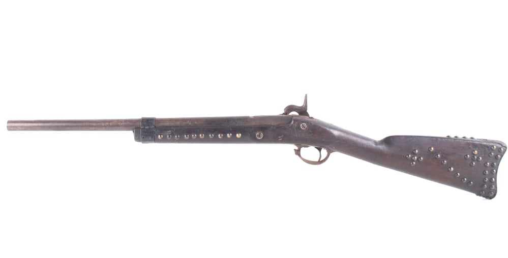 U.S. 1863 Norwich Musket w/ Brass Tacking (1 of 8)