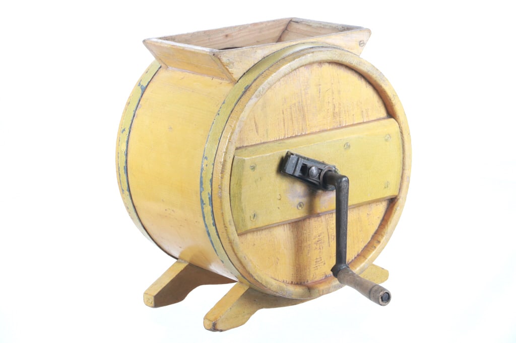 Antique Wooden Tabletop Butter Churn, ca. 1900 (1 of 7)