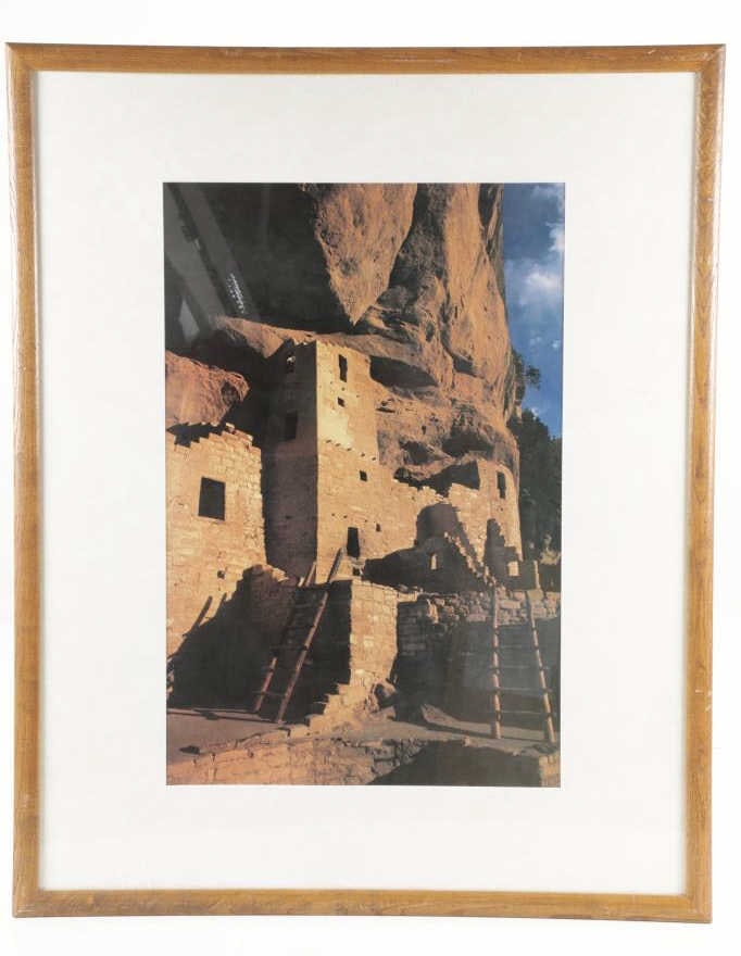 Mesa Verde Square Tower House Photograph Framed (1 of 10)