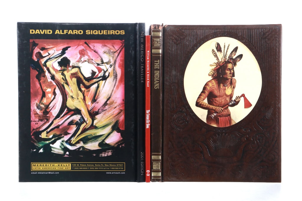 Southwestern Cowboy & Native American Literature: Featured in this lot is this Southwestern Cowboy and Native American literature collection. There are three books in this collection. The first is titled "The Cowboy Hat Book" by William Reynolds & Ri