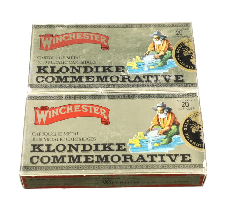 Winchester Klondike Commemorative 30-30 Cartridges (1 of 11)