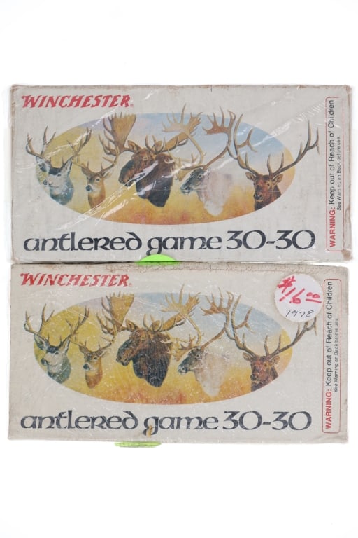 Winchester Antlered Game .30-30 Cartridges (1 of 9)