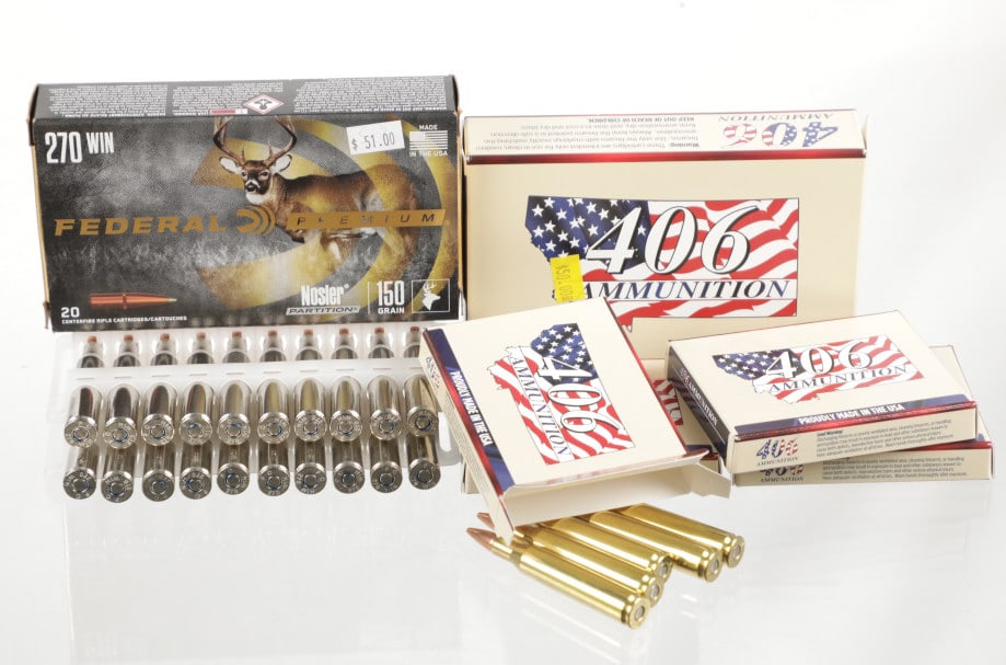 40rds 406 Ammunition & Federal Premium 270 WIN (1 of 12)