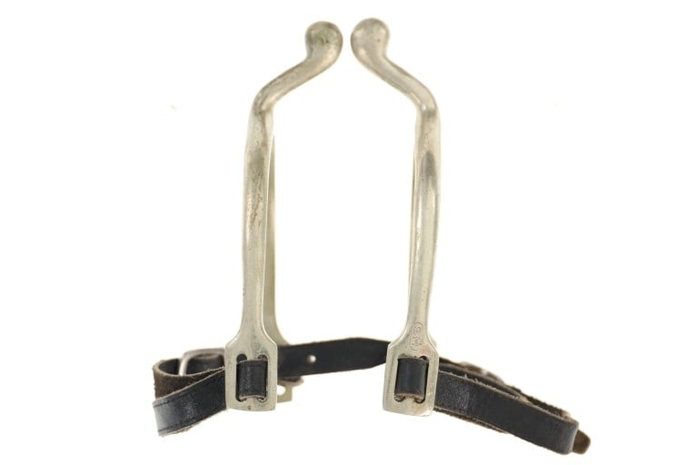 Herm Sprenger German Silver Swan Neck Spurs (1 of 5)