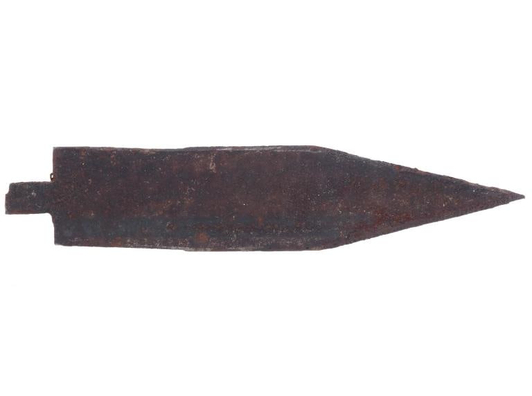 19th Century Plains Metal Arrowhead Point (1 of 4)