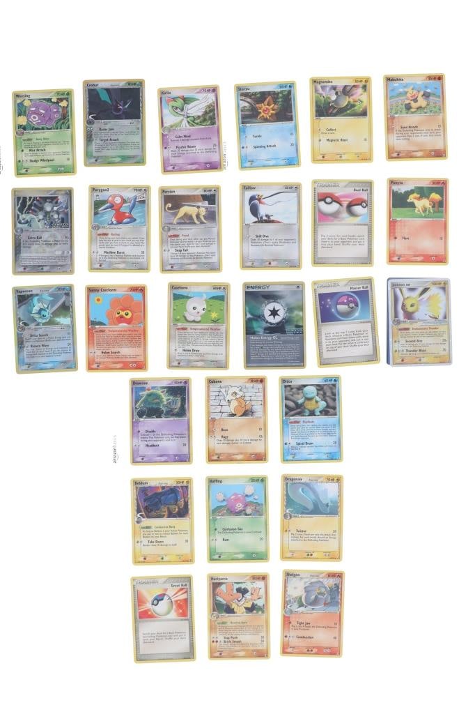 Pokemon EX Series Delta Species Incomplete Deck: For your consideration is this incomplete Pokemon Delta Species deck from the EX Series circa 2005. The set is the 27th expansion of the Pokemon TCG and the 11th released by Pokemon USA. When released