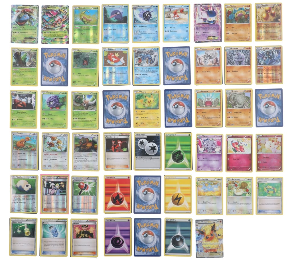 Pokemon XY Series Generations Semi-Complete Deck: For your consideration is this semi-complete Pokemon Generations deck from the XY Series circa 2016. This is a 20th Anniversary set containing reprints of cards from the XY series, and feature Pokemon