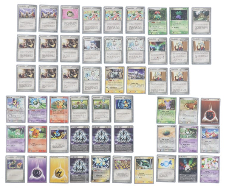 Pokemon 2004-2005 World Championship Decks: For your consideration are nine, incomplete Pokemon World Championship decks from Chris Fulop and Kevin Nguyen circa 2004-2005. This was the most popular deck seen throughout the 2003-04 season, and o