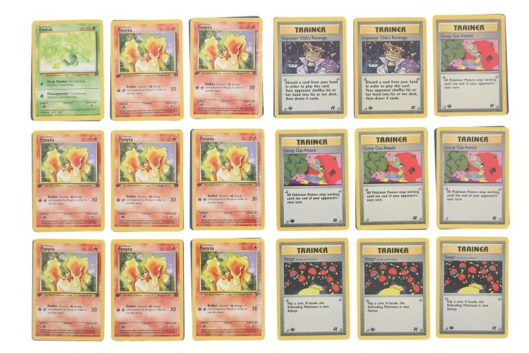 Pokemon Team Rocket Deck Ca. 2000 - 6