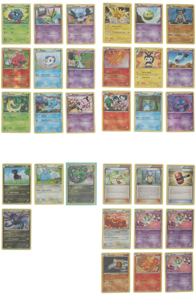 Pokemon Black & White Series Legendary Treasures: For your consideration is this incomplete Pokemon Legendary Treasures from the Black & White Series circa 2013. This was the 11th and final main expansion of the Black & White Series of the Pokemon