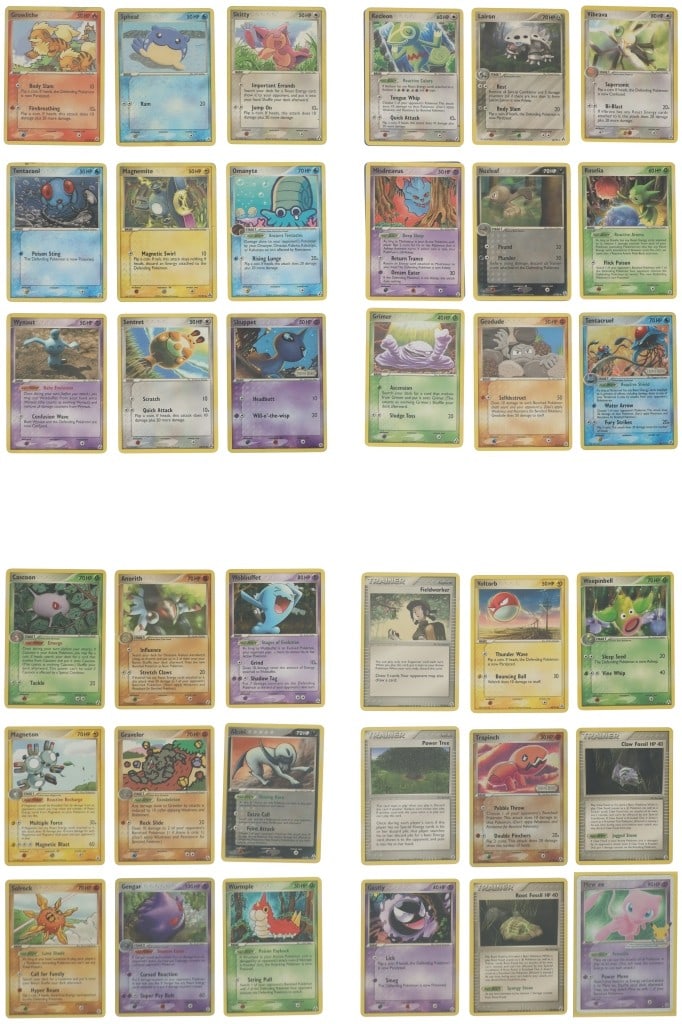 Pokemon EX Series Legend Maker Incomplete Deck: For your consideration is this incomplete Pokemon Legend Makers deck from the EX Series circa 2006. This was the 12th main expansion of the EX Series of the Pokemon TCG and contained 92 base set
