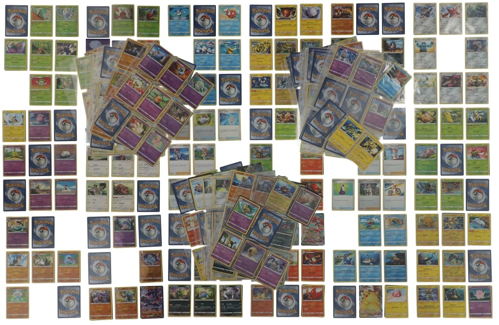 Pokemon Sword & Shield Series Incomplete Decks (7): Featured in this lot are seven, incomplete Pokemon decks from the Sword & Shield Series circa 2020 to 2023. The Trading Card Game added more new mechanics in line with Sword & Shield, adding new Pok?m