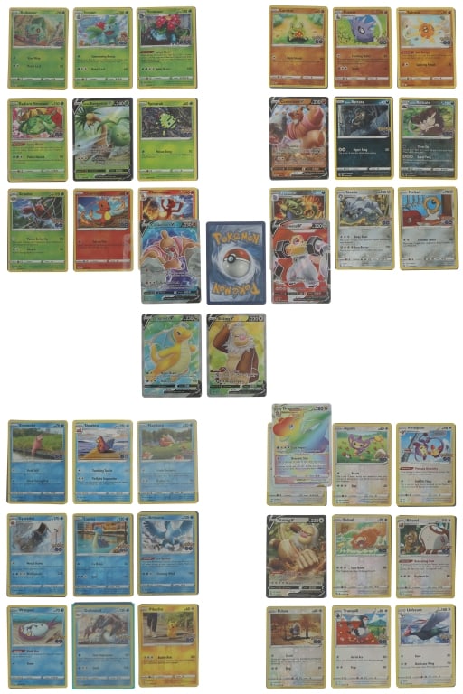 Pokemon Sword & Shield Series Pokemon Go Deck: For your consideration is this semi-complete Pokemon Go deck from the Sword & Shield Series circa 2022. Pokemon GO is a special expansion set that is a collaboration between the mobile online Pokemon 